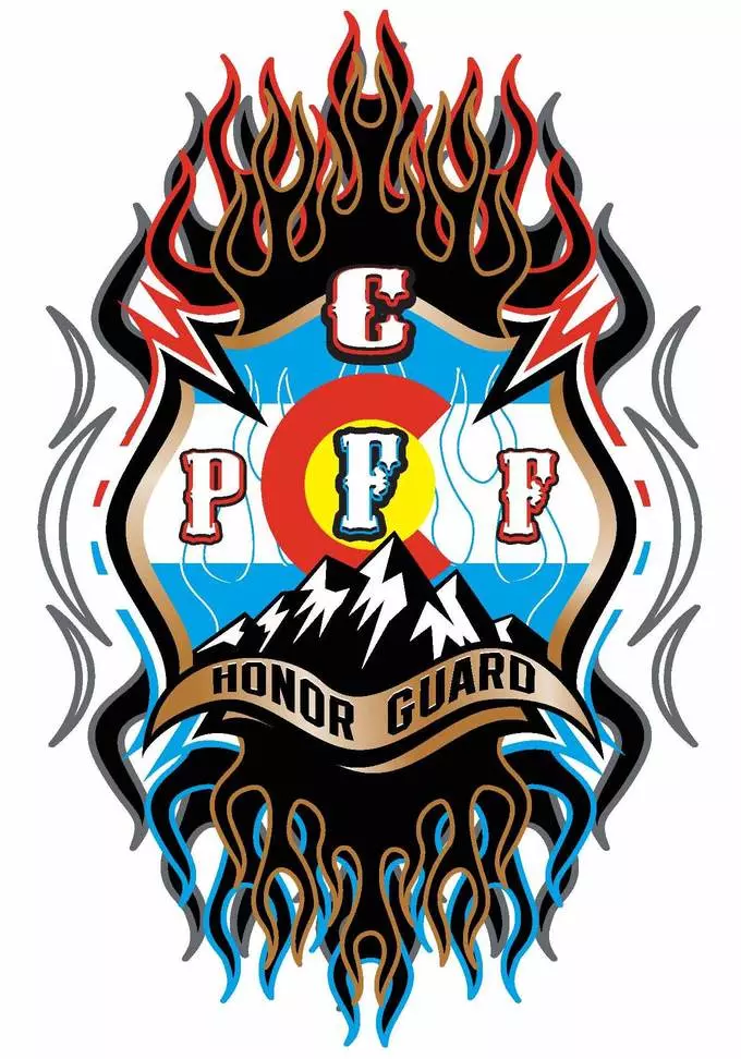 Colorado Profesional Firefighters Honor Guard logo
