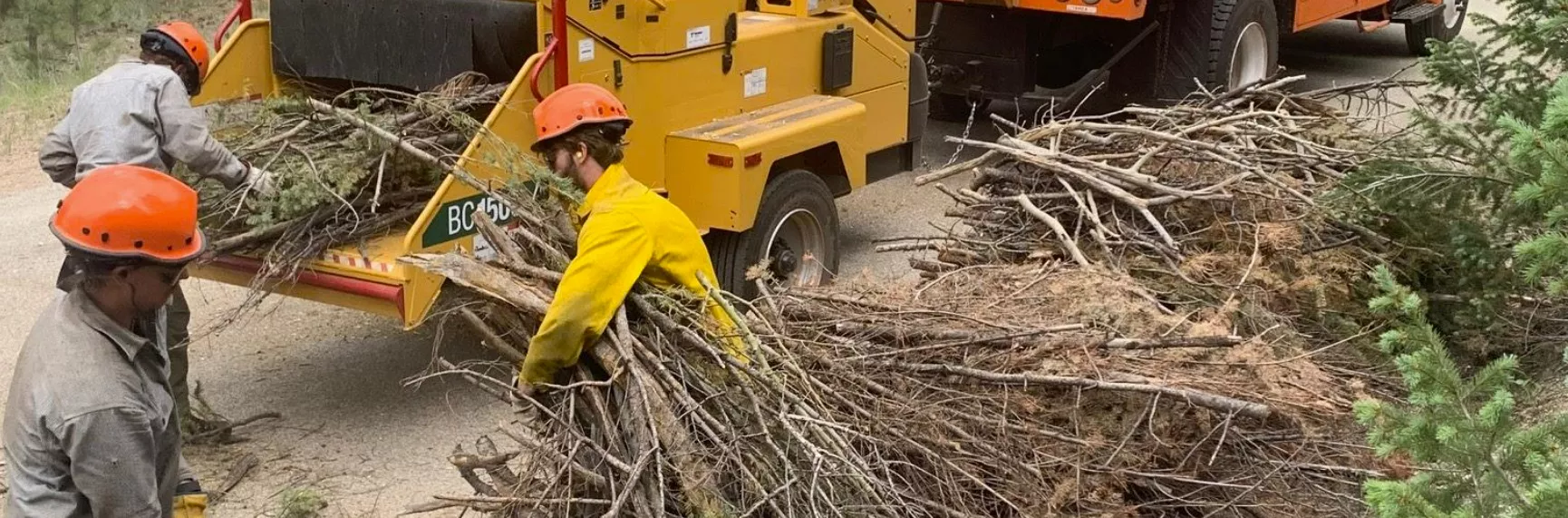 Chipping Program Elk Creek Fire Protection District