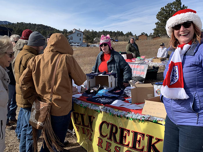 Elk Creek Fire in Christmas Parade